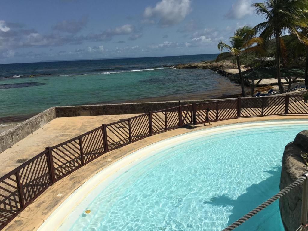 Studio Vue Mer Piscine Plage Kaz Punch Manganao Chez Julie Saint-Francois  Buitenkant foto