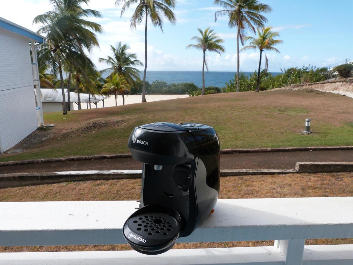 Studio Vue Mer Piscine Plage Kaz Punch Manganao Chez Julie Saint-Francois  Buitenkant foto