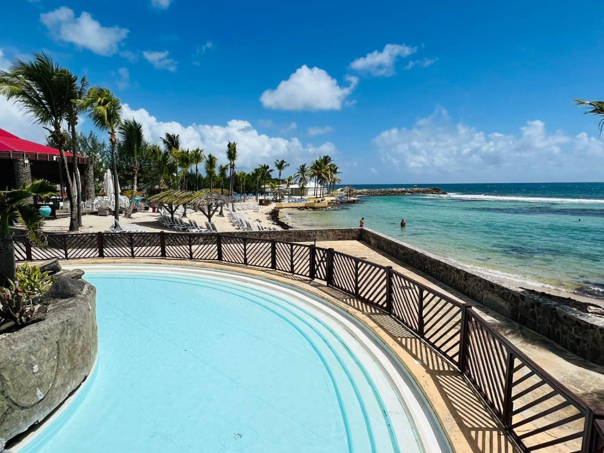 Studio Vue Mer Piscine Plage Kaz Punch Manganao Chez Julie Saint-Francois  Buitenkant foto