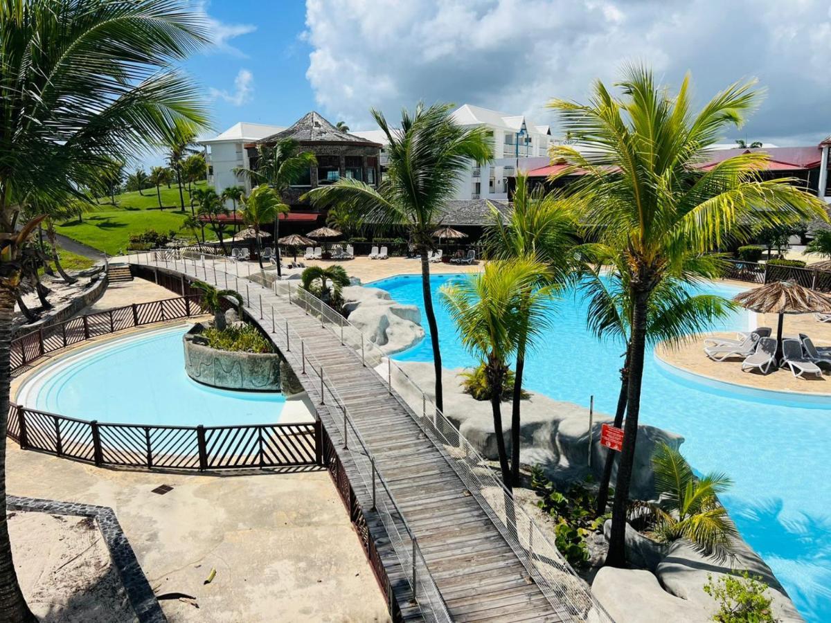 Studio Vue Mer Piscine Plage Kaz Punch Manganao Chez Julie Saint-Francois  Buitenkant foto