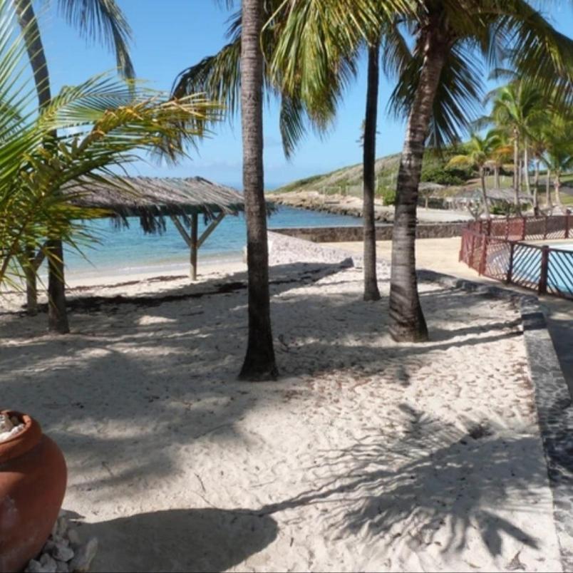 Studio Vue Mer Piscine Plage Kaz Punch Manganao Chez Julie Saint-Francois  Buitenkant foto